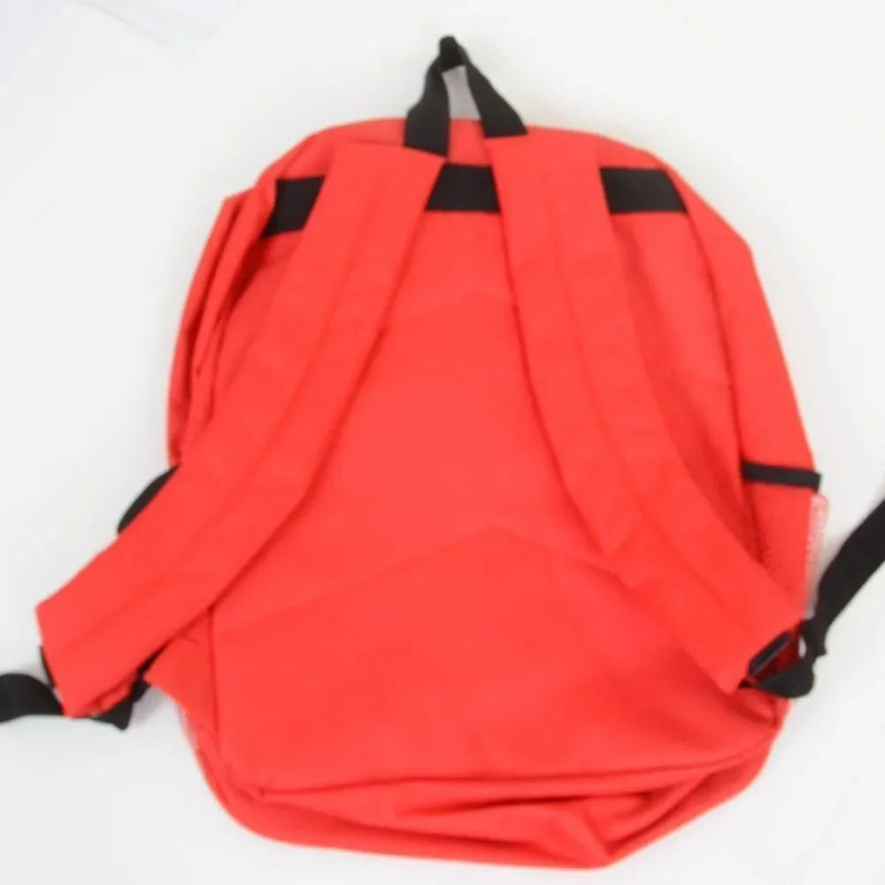Disney Minnie Mouse Red Bow White Dots Backpack School Girls Daypack Purse Bag